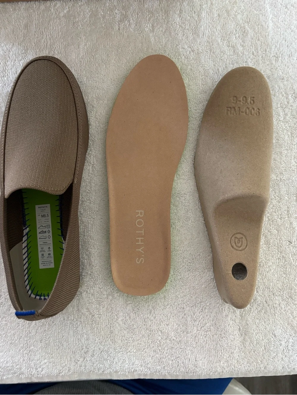 Rothy's Men's Ravello Loafers in Faded Brown